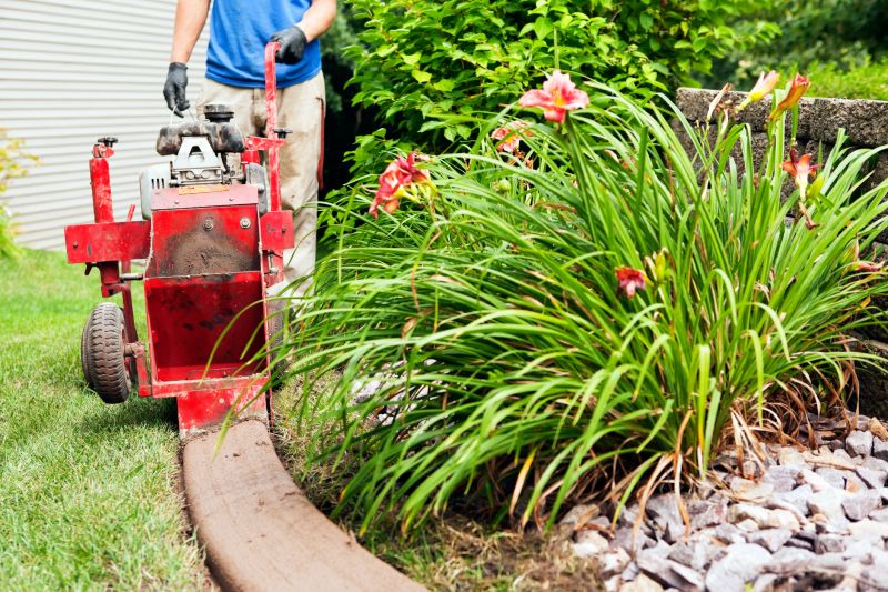 Landscape Curb Edging Installation