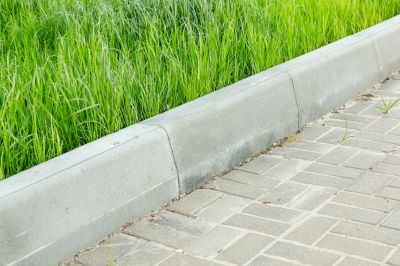 Landscape Curb Edging Installation
