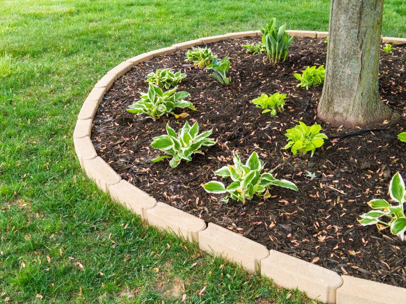 Landscape Curb Edging Installation